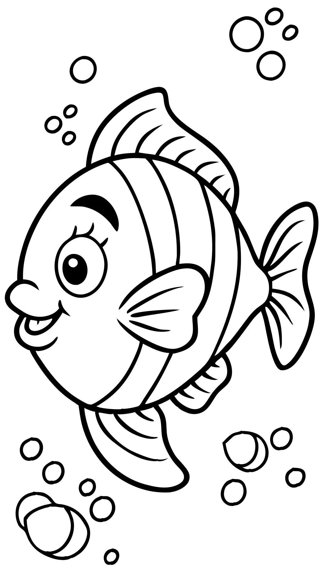 free fish coloring pages